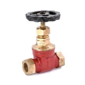 IS-5 Bronze Gate Valve Non-Rising Stem, Screwed, IS : 778 Class-2 (ISI Marked)